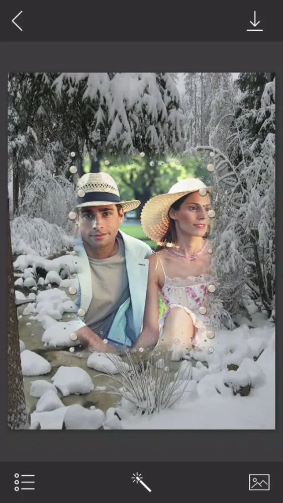 Capturas de tela do New Year Frame - Design scrapbook