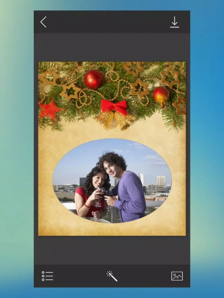 Screenshot di Christmas Special Photo Frames - PicShop iPad 