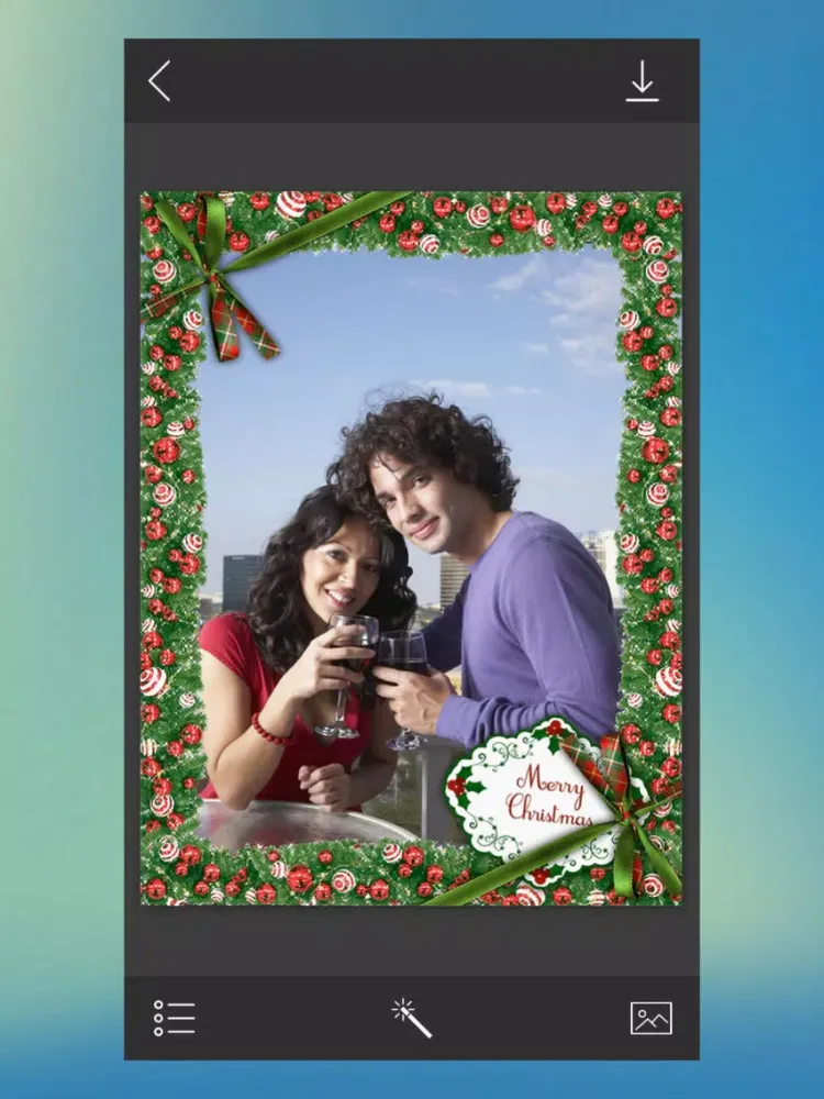 Screenshot di Christmas Special Photo Frames - PicShop iPad 