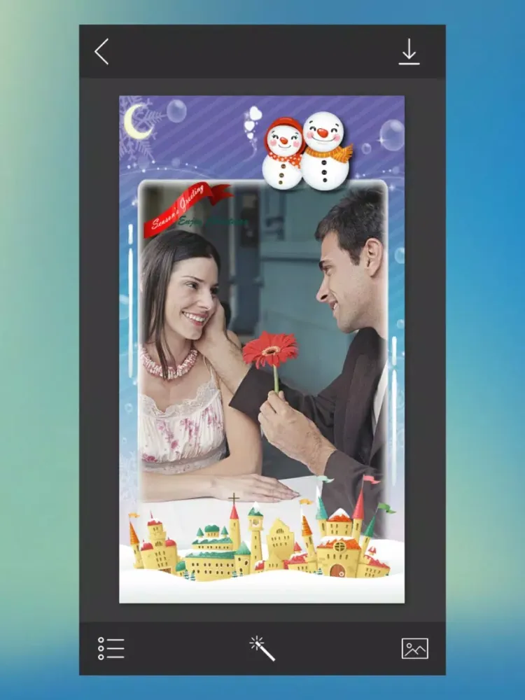 Screenshot di Christmas Special Photo Frames - PicShop iPad 