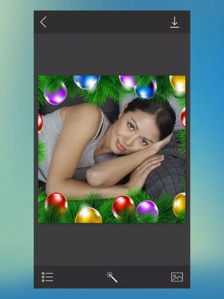 Creative Christmas Frames - Colorful Frames iPad  স্ক্রিনশট