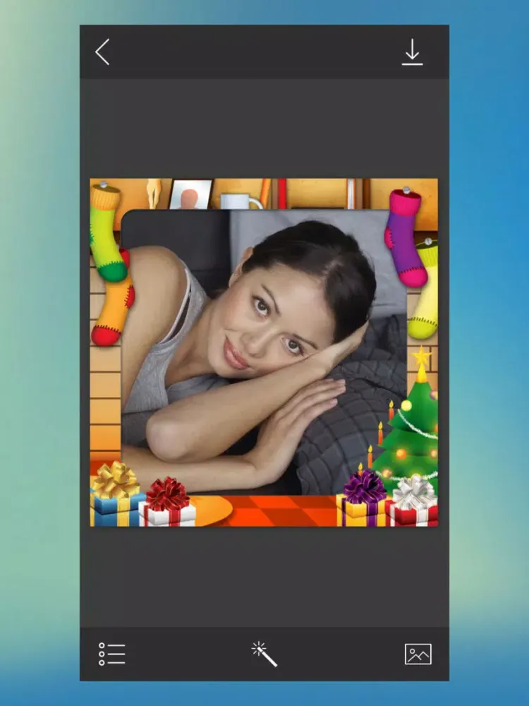 Creative Christmas Frames - Colorful Frames iPad  স্ক্রিনশট