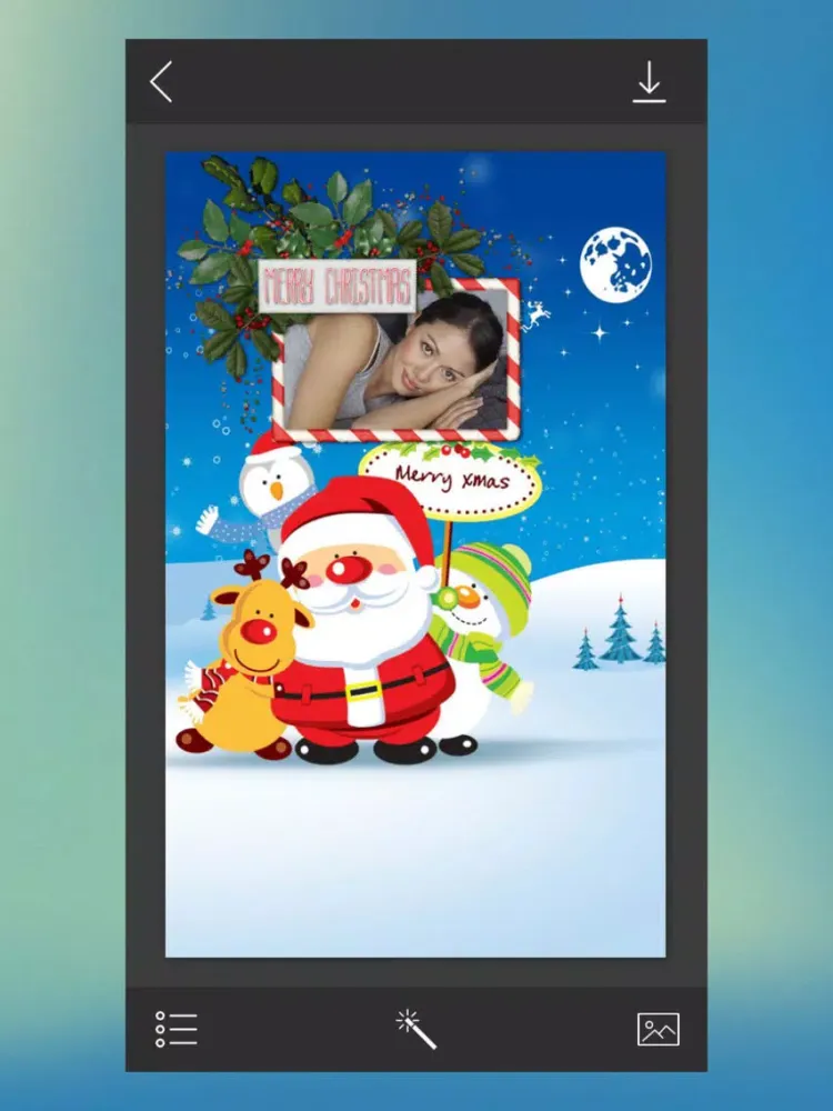 Creative Christmas Frames - Colorful Frames iPad  স্ক্রিনশট