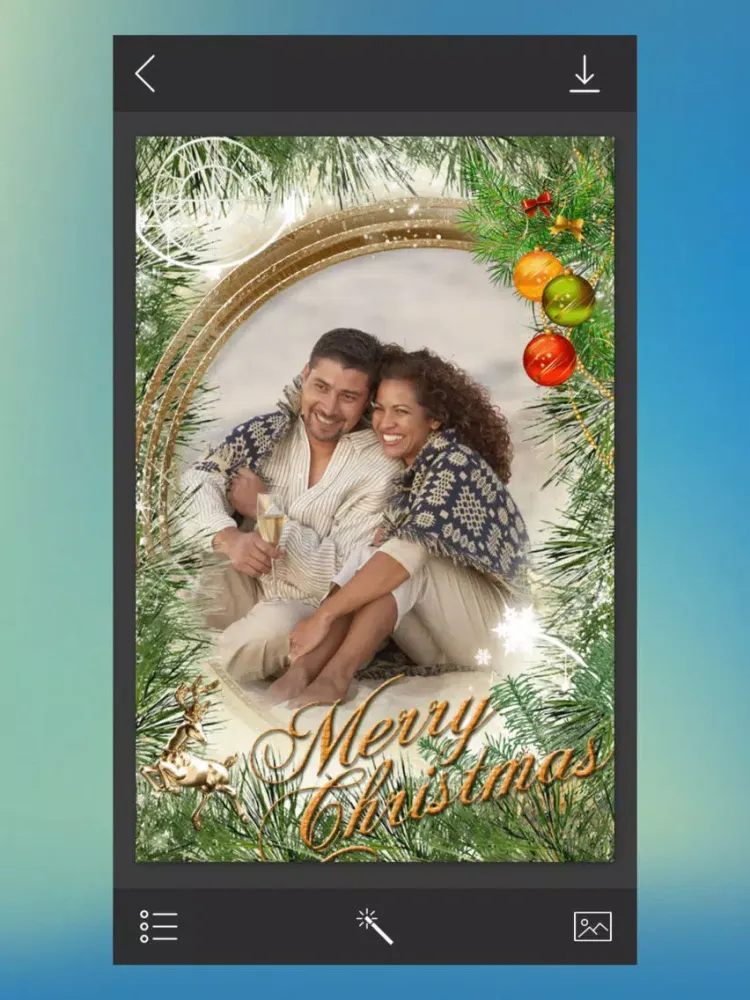 Capturas de tela do Christmas Santa Hd Photo Frames - Frame editor iPad 