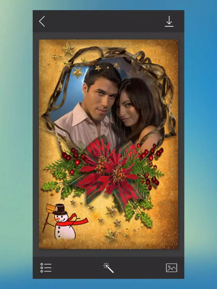 Capturas de tela do Christmas Santa Hd Photo Frames - Frame editor iPad 