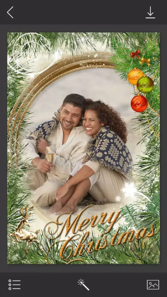 Capturas de tela do Christmas Santa Hd Photo Frames - Frame editor