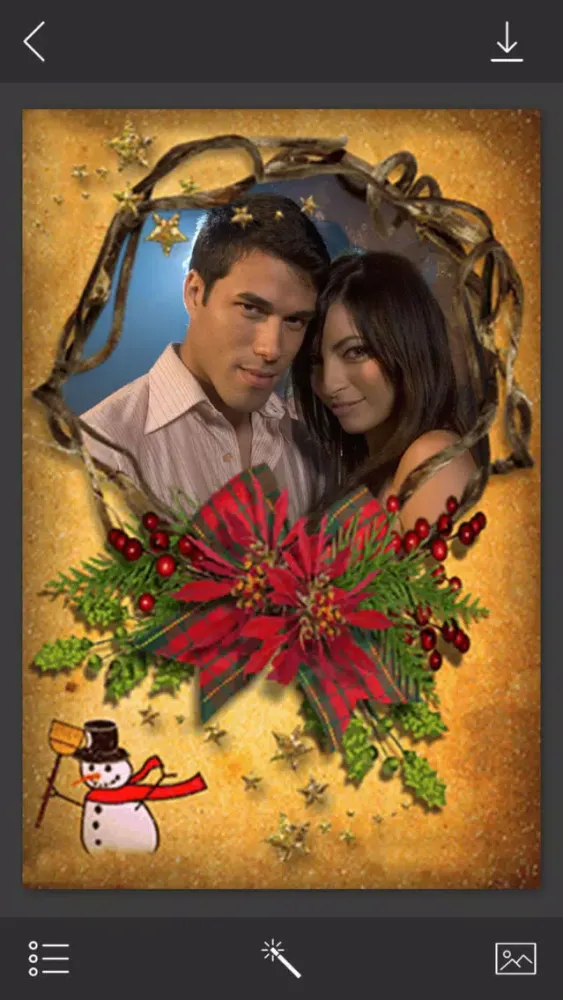 Capturas de tela do Christmas Santa Hd Photo Frames - Frame editor