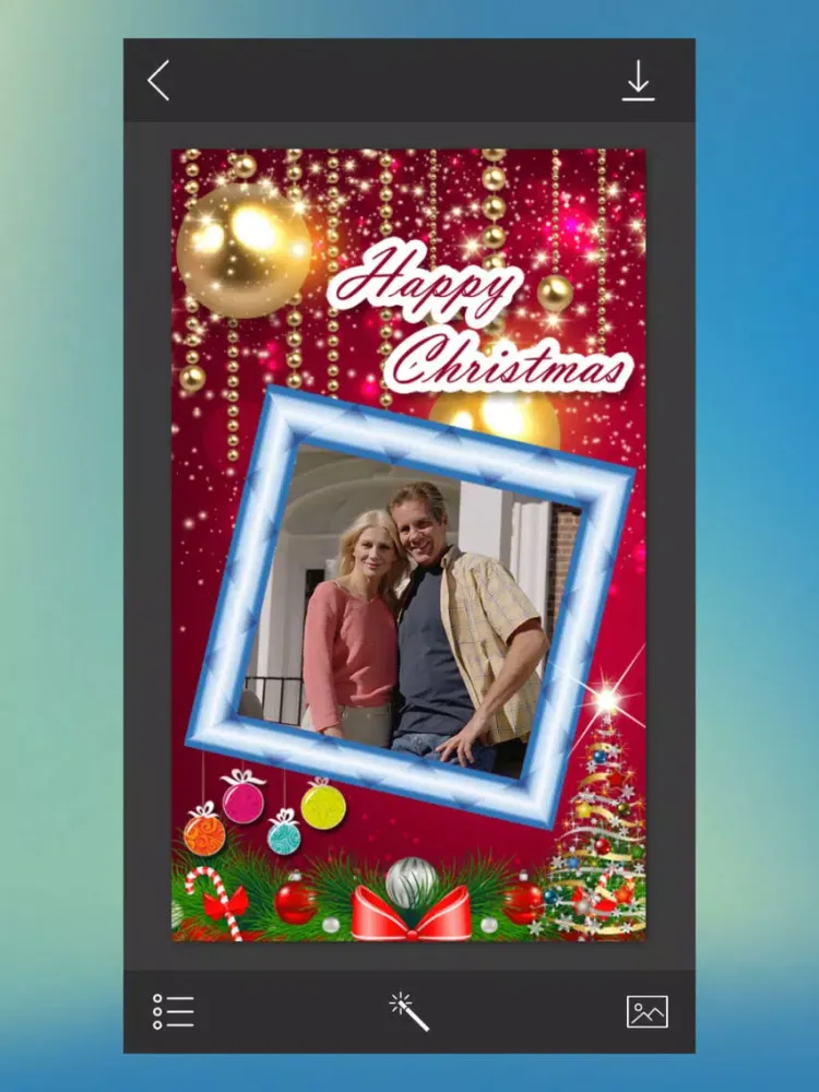Capturas de pantalla de Holiday Xmas HD Photo Frame - Design scrapbook iPad 