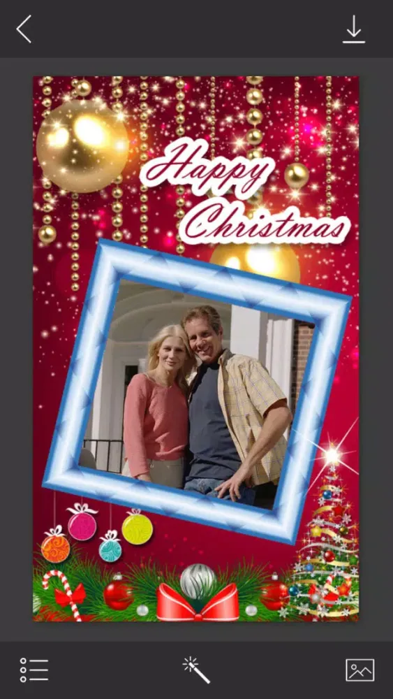 Capturas de pantalla de Holiday Xmas HD Photo Frame - Design scrapbook