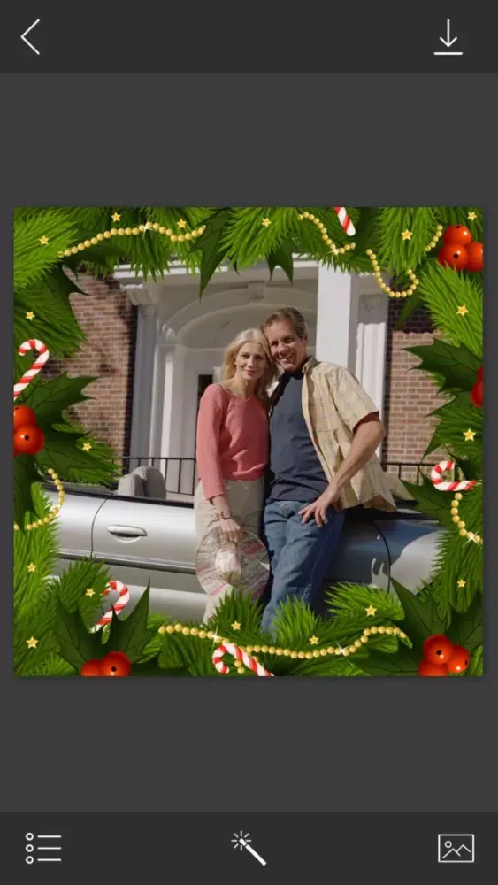 Capturas de pantalla de Holiday Xmas HD Photo Frame - Design scrapbook