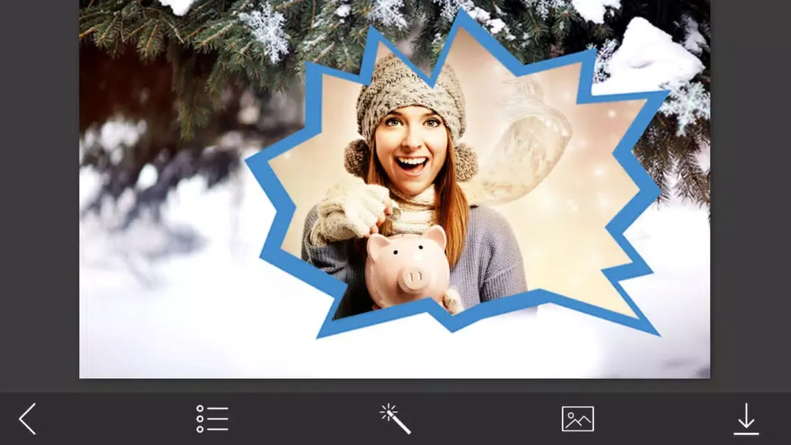 Capturas de pantalla de Xmas Special Frames - Beauty Frames