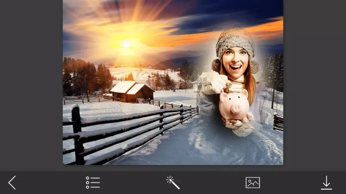 Capturas de pantalla de Xmas Special Frames - Beauty Frames