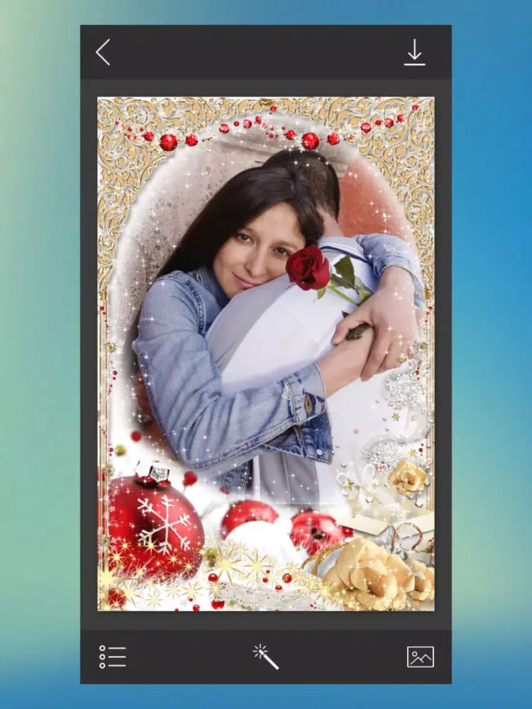 Zrzuty ekranu Snow Picture Frame - Original InstaFrame iPad 