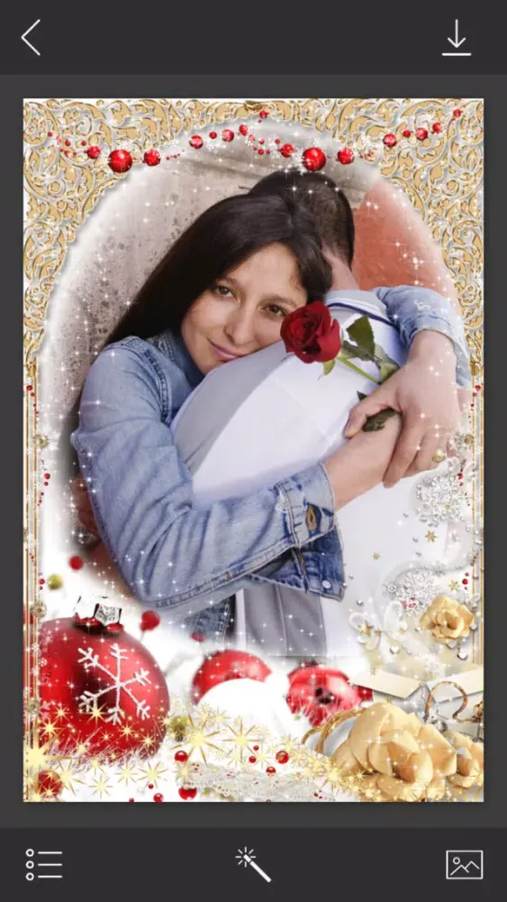 Zrzuty ekranu Snow Picture Frame - Original InstaFrame