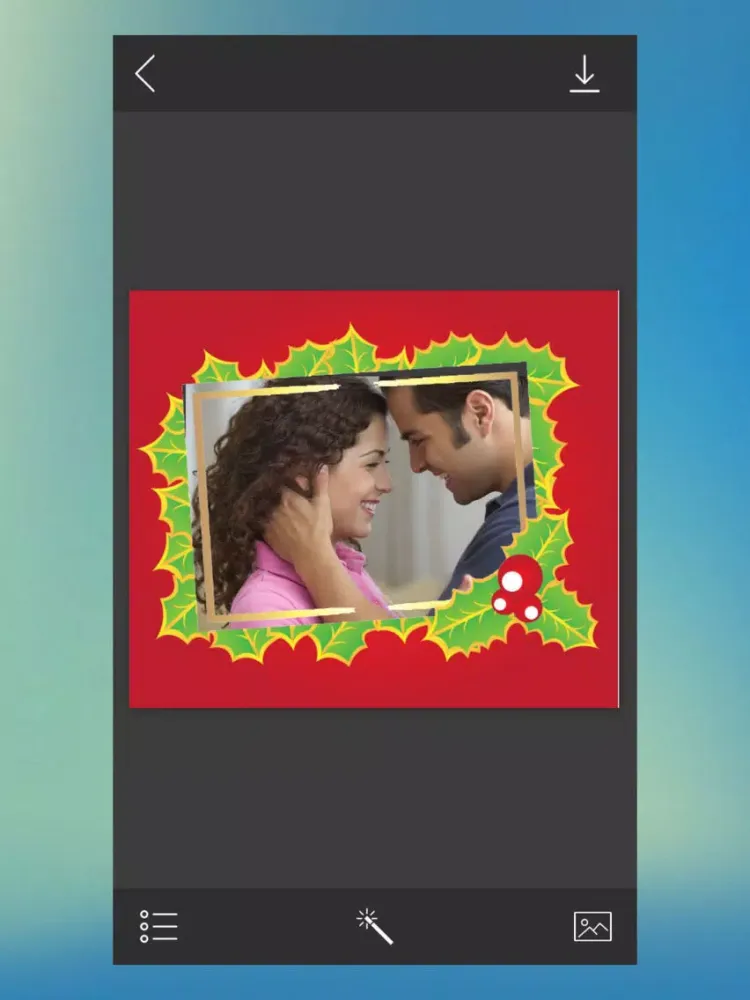 Ảnh chụp màn hình của Snow Hd Photo Frames - Pic Editor for YourMoments iPad 