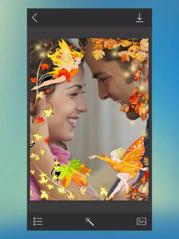Ảnh chụp màn hình của Snow Hd Photo Frames - Pic Editor for YourMoments iPad 