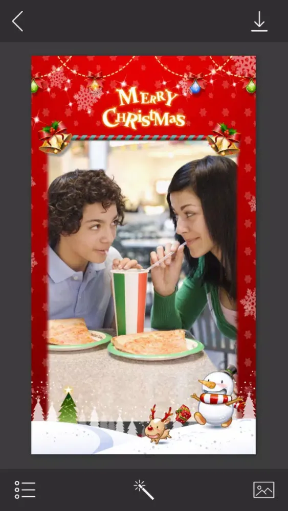 Ảnh chụp màn hình của Snow Hd Photo Frames - Pic Editor for YourMoments
