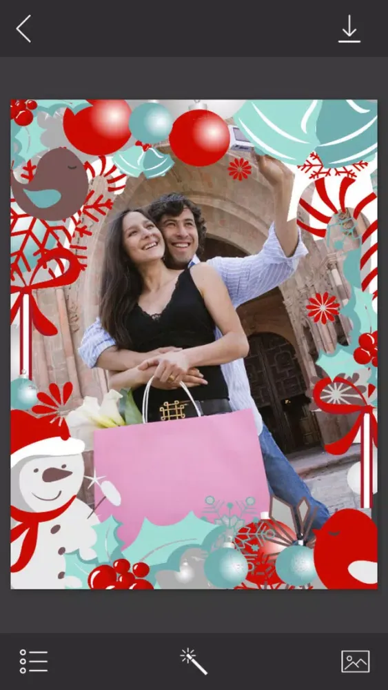 Xmas Santa Frame - Magic Frames Screenshots