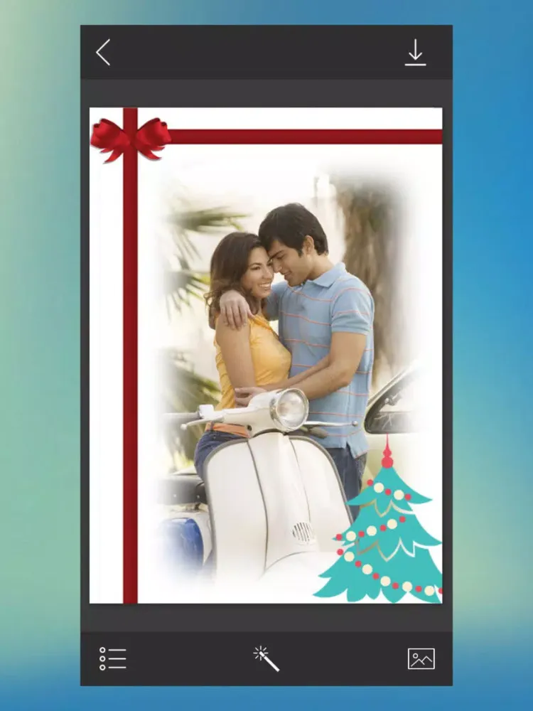 Winter Picture Frame - insta frames for photo iPad  Screenshots