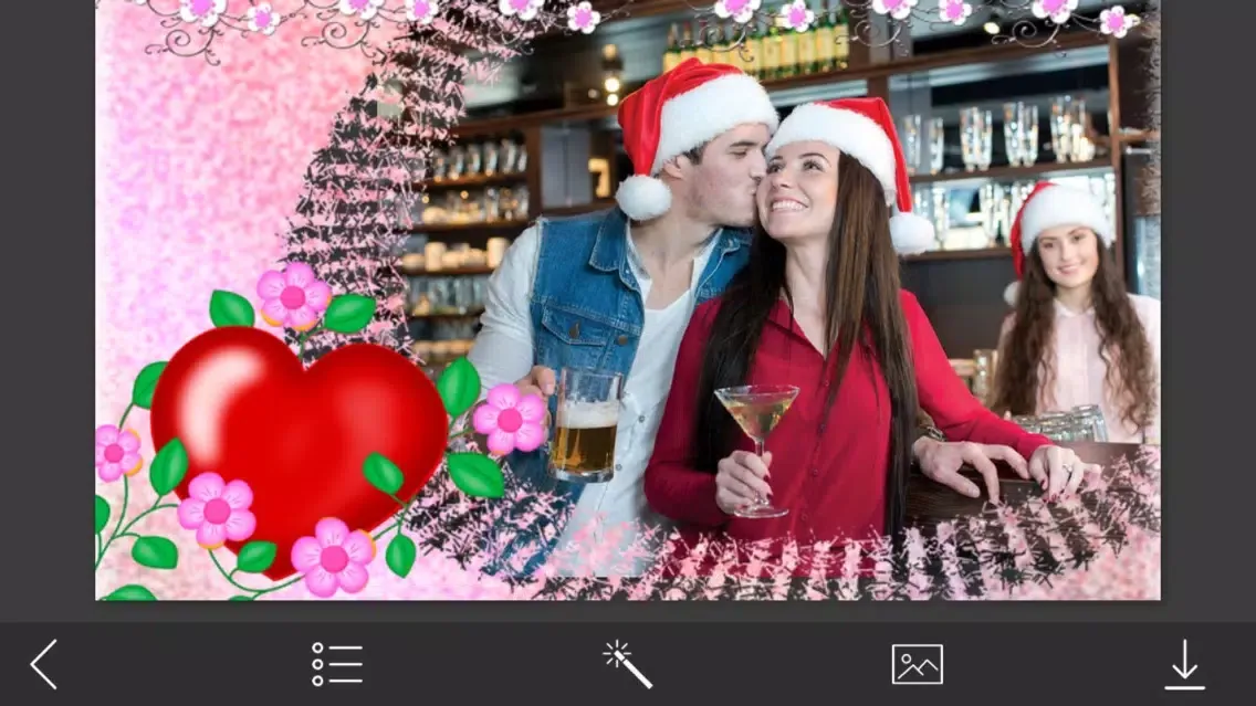 Holiday Xmas Picture Frame - insta frames Foto Screenshots