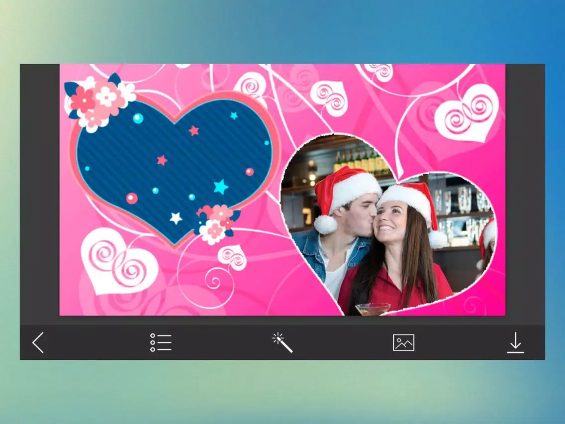 Capturas de tela do Santa Hd Photo Frames - Instant pic frames iPad 