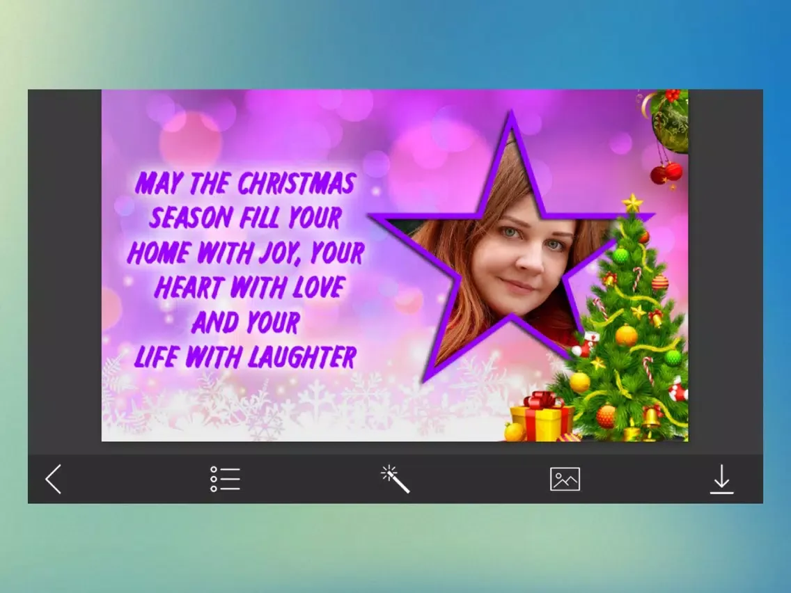 Xmas HD Frame - Filter and Frames iPad  Screenshots