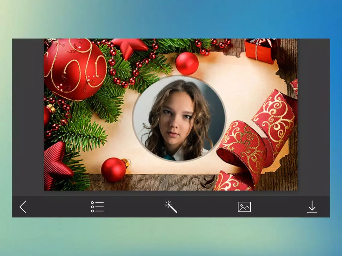 Zrzuty ekranu Xmas Tree HD Frame - Inspiring Photo Editor iPad 