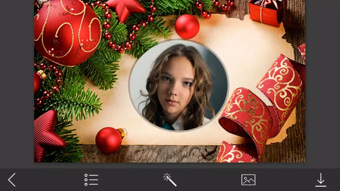 Zrzuty ekranu Xmas Tree HD Frame - Inspiring Photo Editor