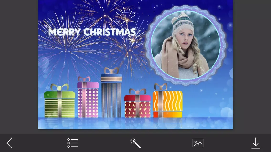 Скриншоты New Year Frames - Creative Design App