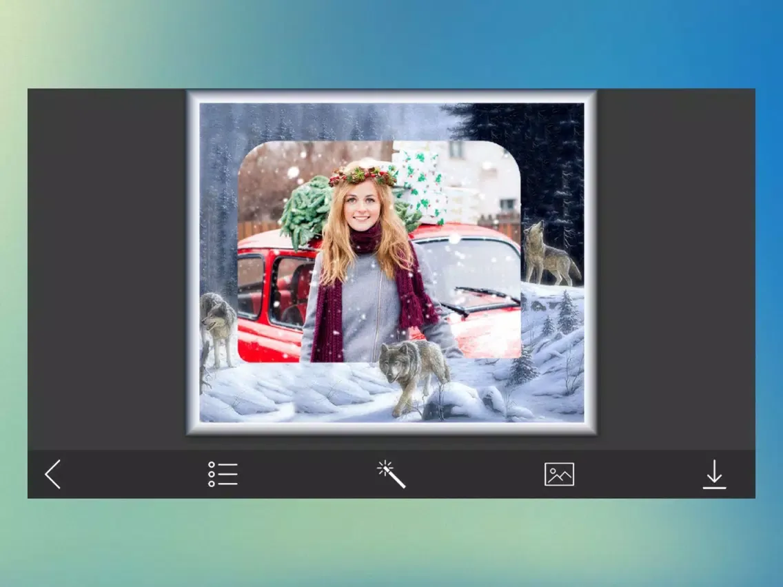 Captures d'écran de Christmas Special Frame - Frame Shop iPad 