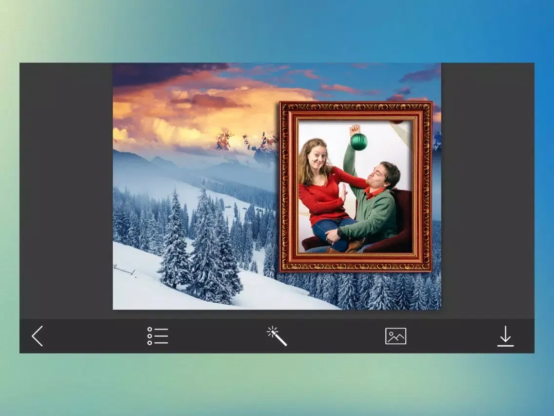 Captures d'écran de Christmas Special Frame - Frame Shop iPad 
