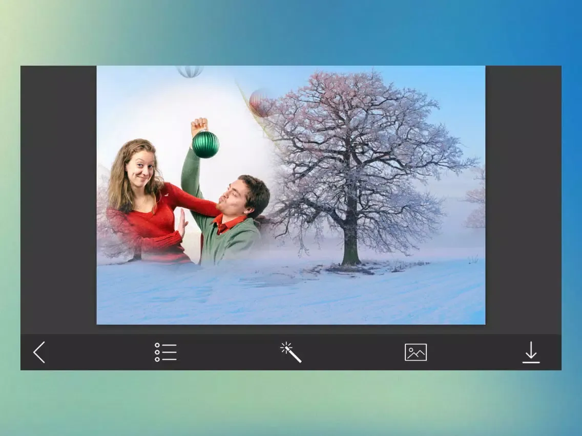 Captures d'écran de Christmas Special Frame - Frame Shop iPad 