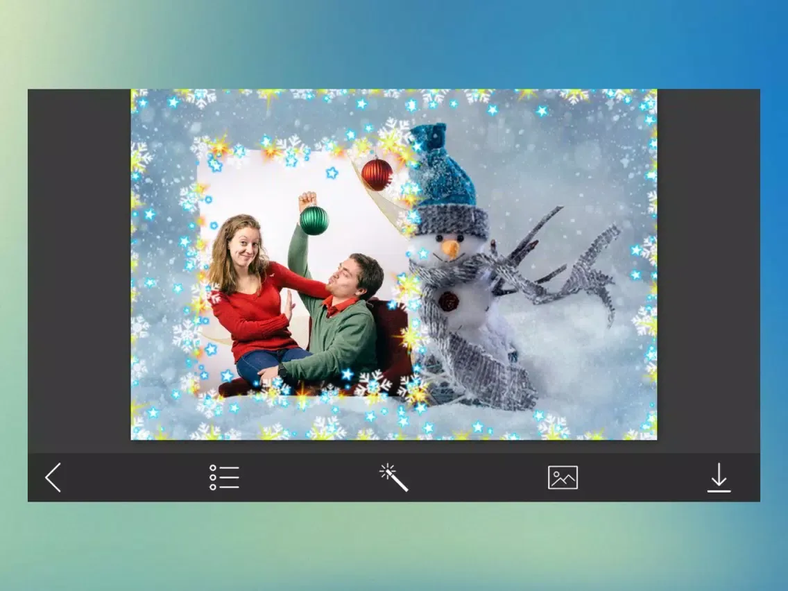Captures d'écran de Christmas Special Frame - Frame Shop iPad 