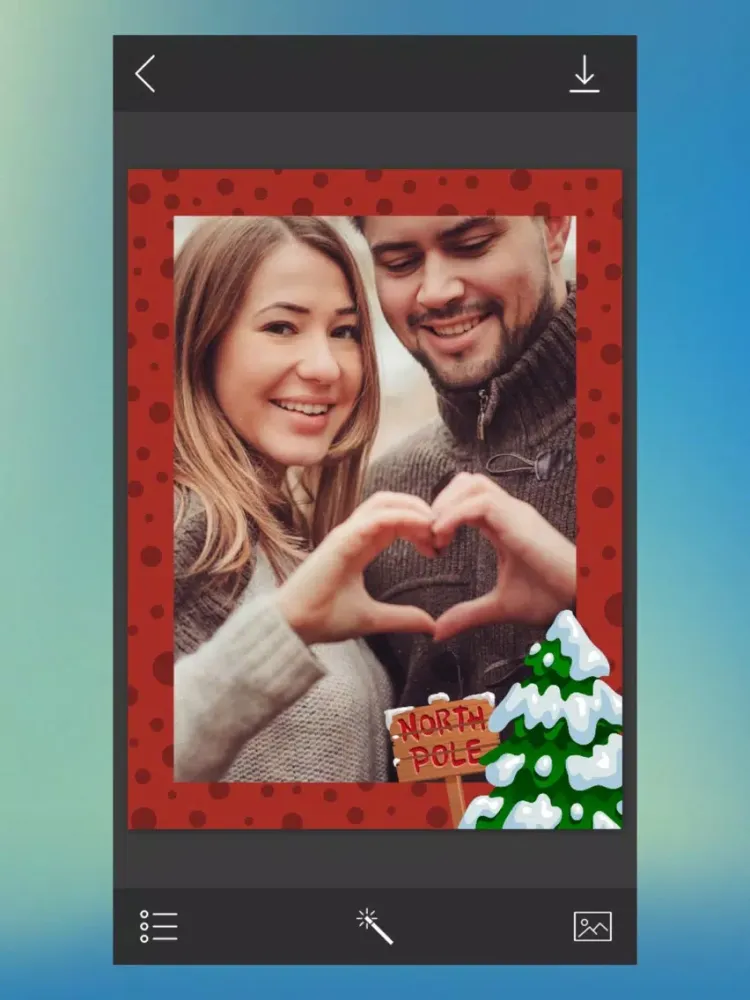 Captures d'écran de Christmas Tree Frame - insta frames for photo iPad 