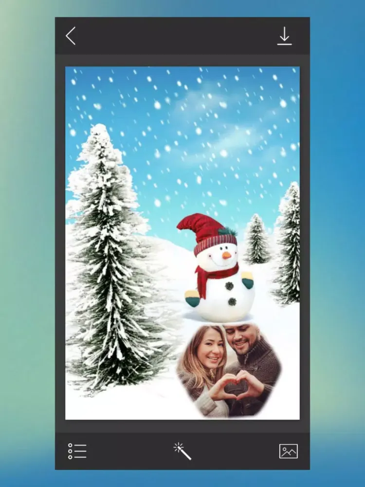Captures d'écran de Christmas Tree Frame - insta frames for photo iPad 