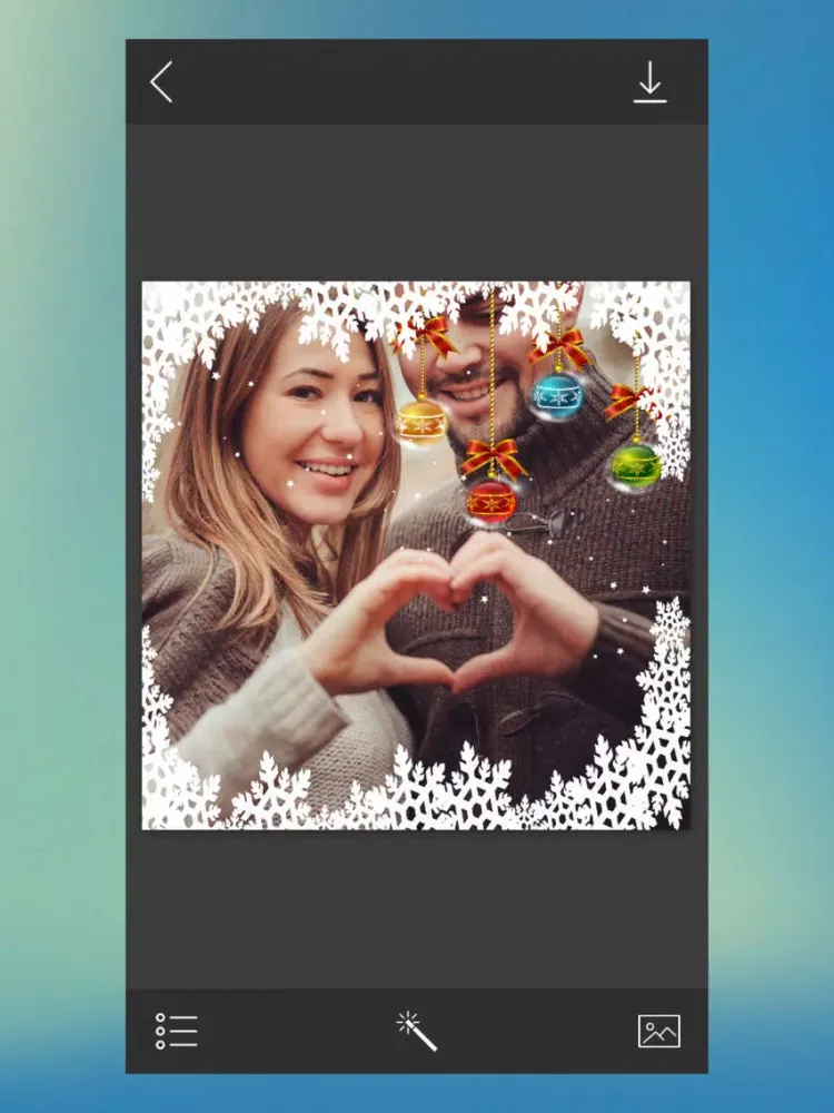 Captures d'écran de Christmas Tree Frame - insta frames for photo iPad 