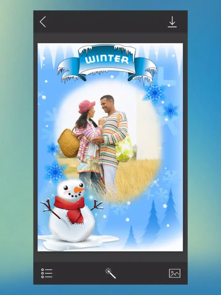 Santa claus HD Photo Frame - FrameUrLife iPad  स्क्रीनशॉट