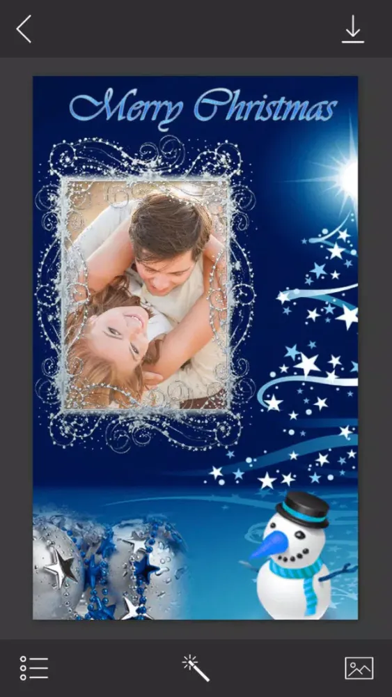 Christmas Tree Picture Frames - Frame from the hea Screenshots
