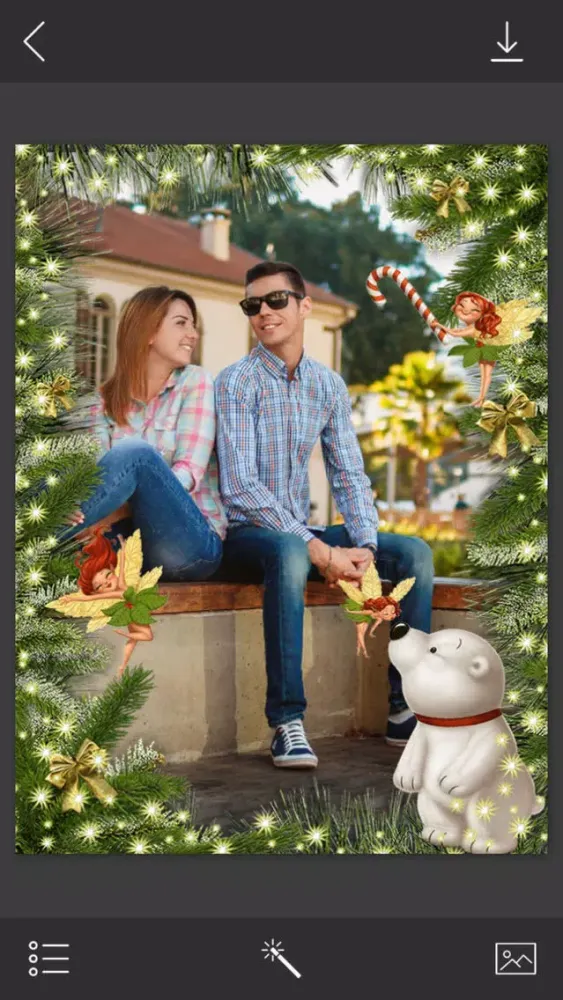 Xmas Tree Frame - Photo editor應用截圖