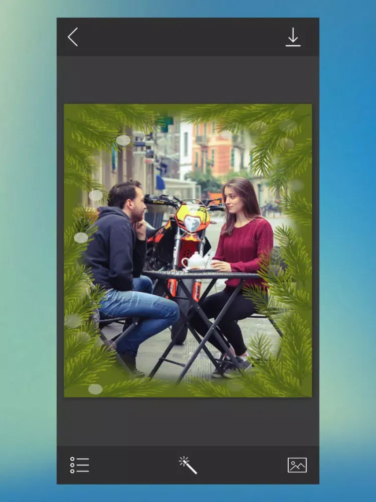 Xmas Tree Frame - Perfect Photo frame Maker iPad  سکرین شاٹس