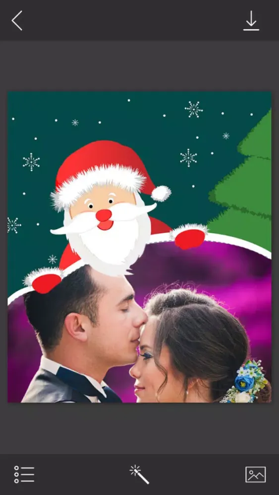 Xmas Tree Frame - Perfect Photo frame Maker سکرین شاٹس