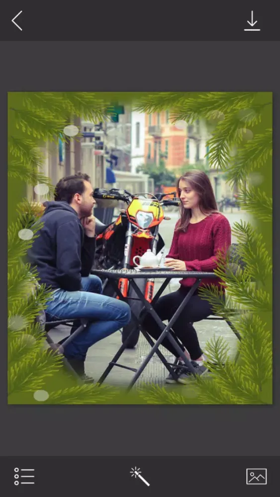 Xmas Tree Frame - Perfect Photo frame Maker سکرین شاٹس