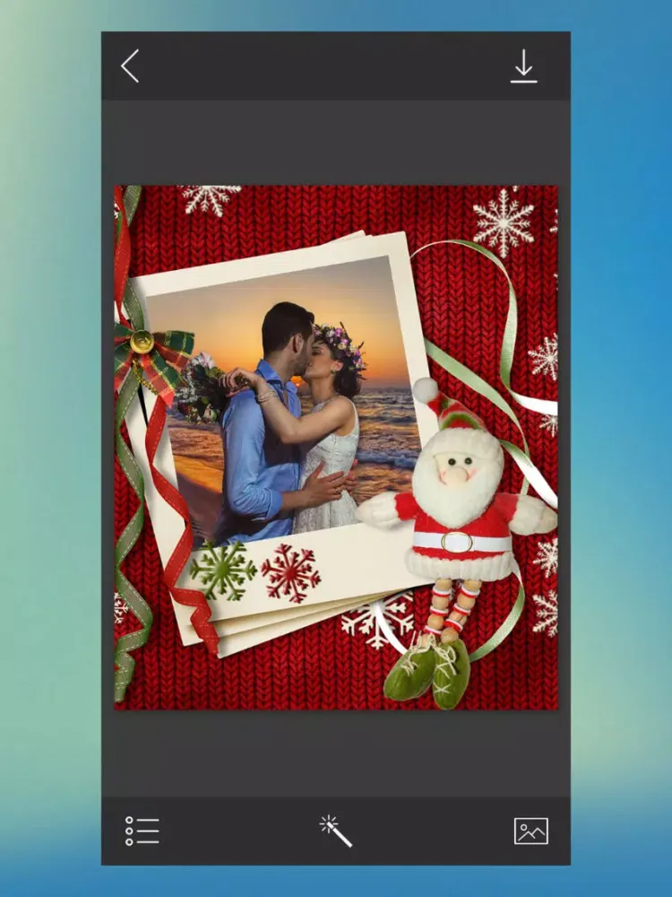 Скриншоты Snow Hd Frames - Perfect Photo frame Maker iPad 