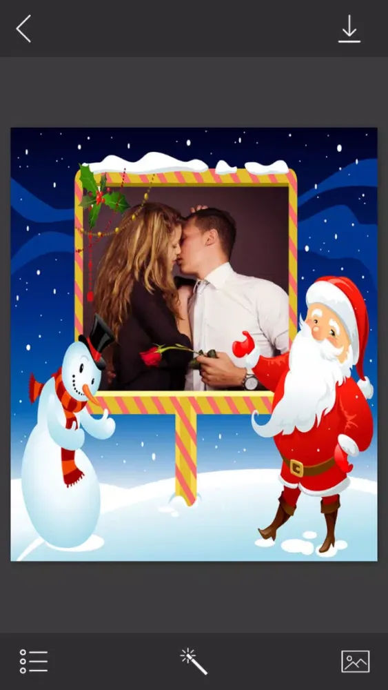 Скриншоты Snow Hd Frames - Perfect Photo frame Maker
