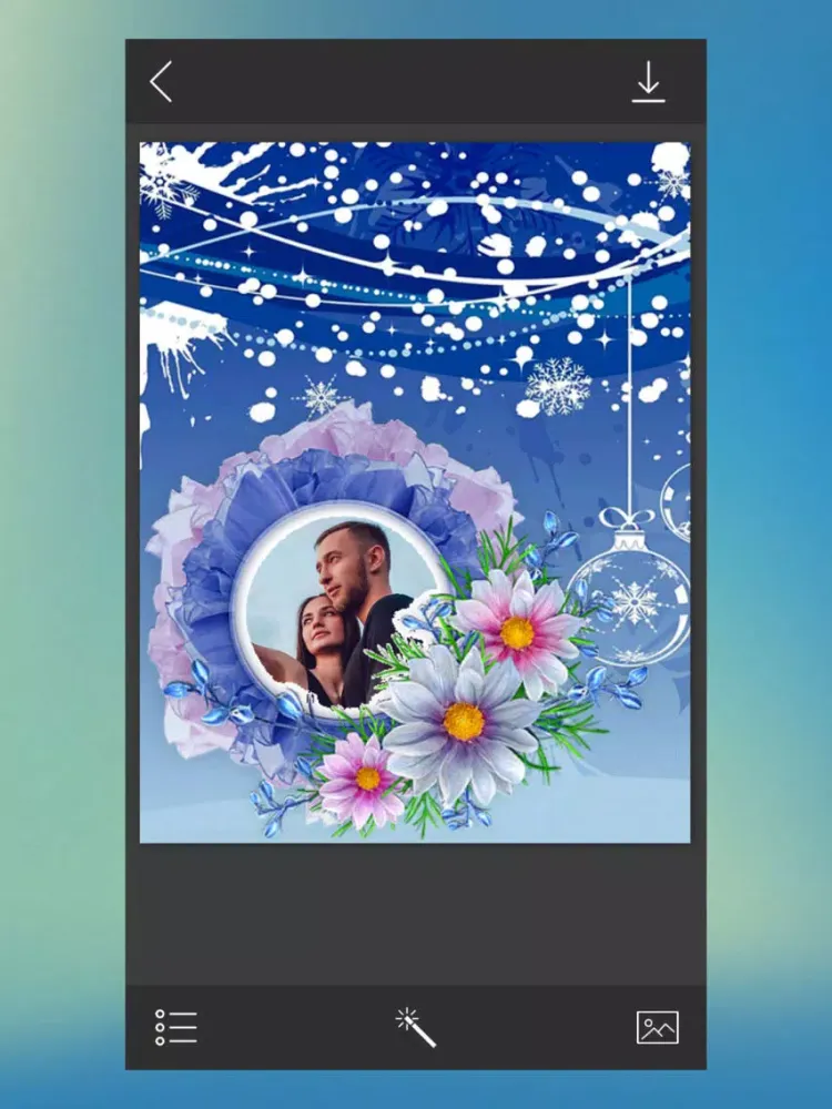 Zrzuty ekranu Christmas Frames Maker - Creative frames iPad 