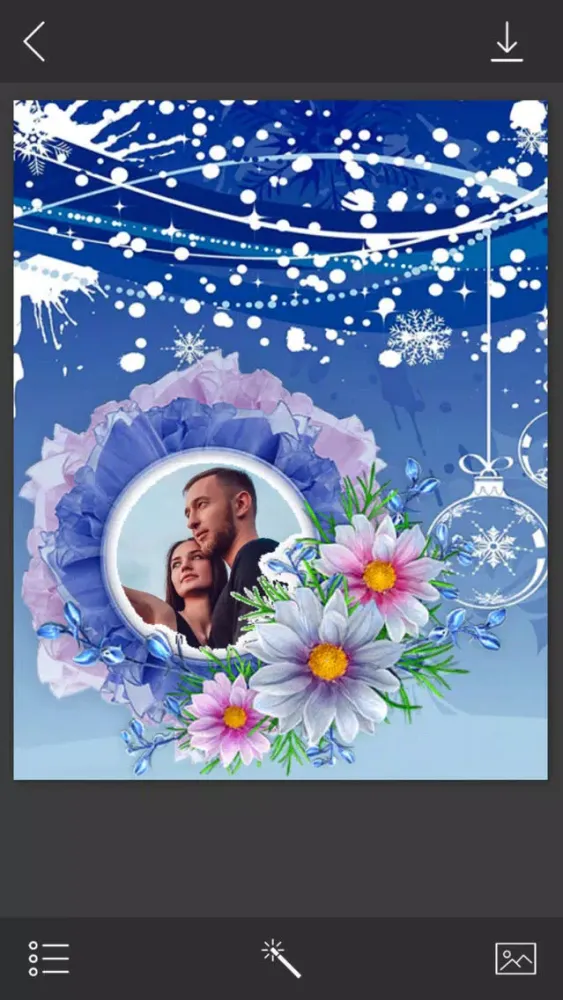 Zrzuty ekranu Christmas Frames Maker - Creative frames