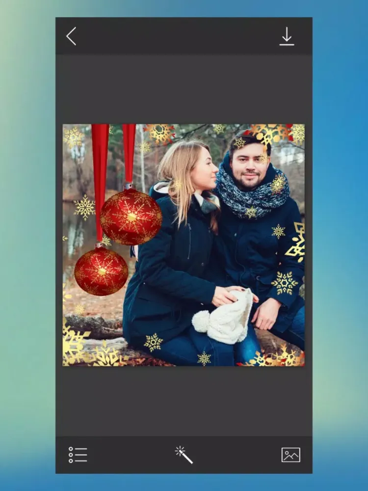 Xmas Special HD Frame - Framatic iPad 應用截圖