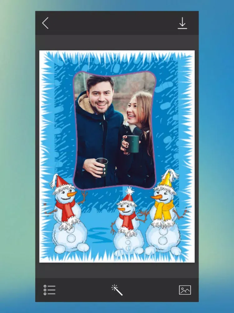Capturas de tela do Christmas Tree Frames - Picture art iPad 