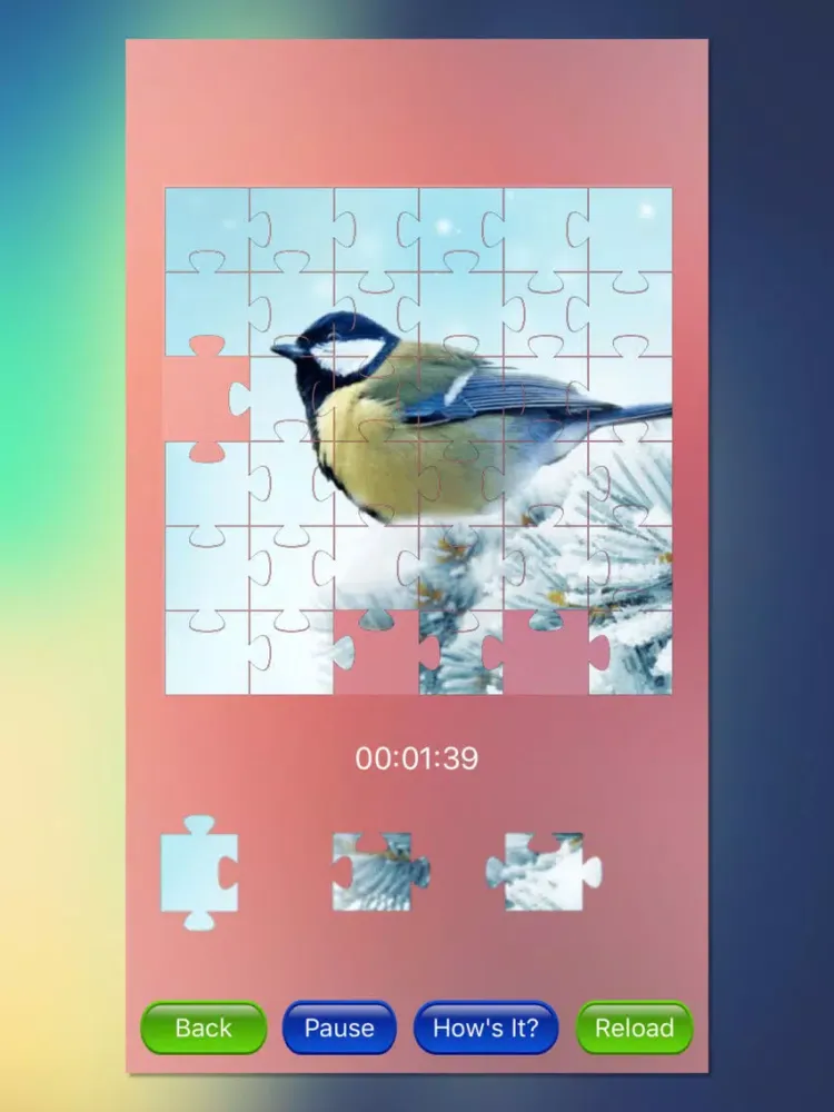 Tangkapan skrin Christmas Jigsaw Puzzle - Mind Game iPad 