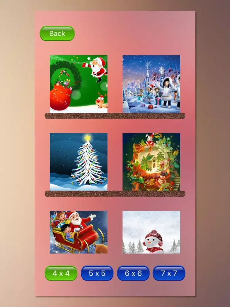 Tangkapan skrin Christmas Jigsaw Puzzle - Mind Game iPad 